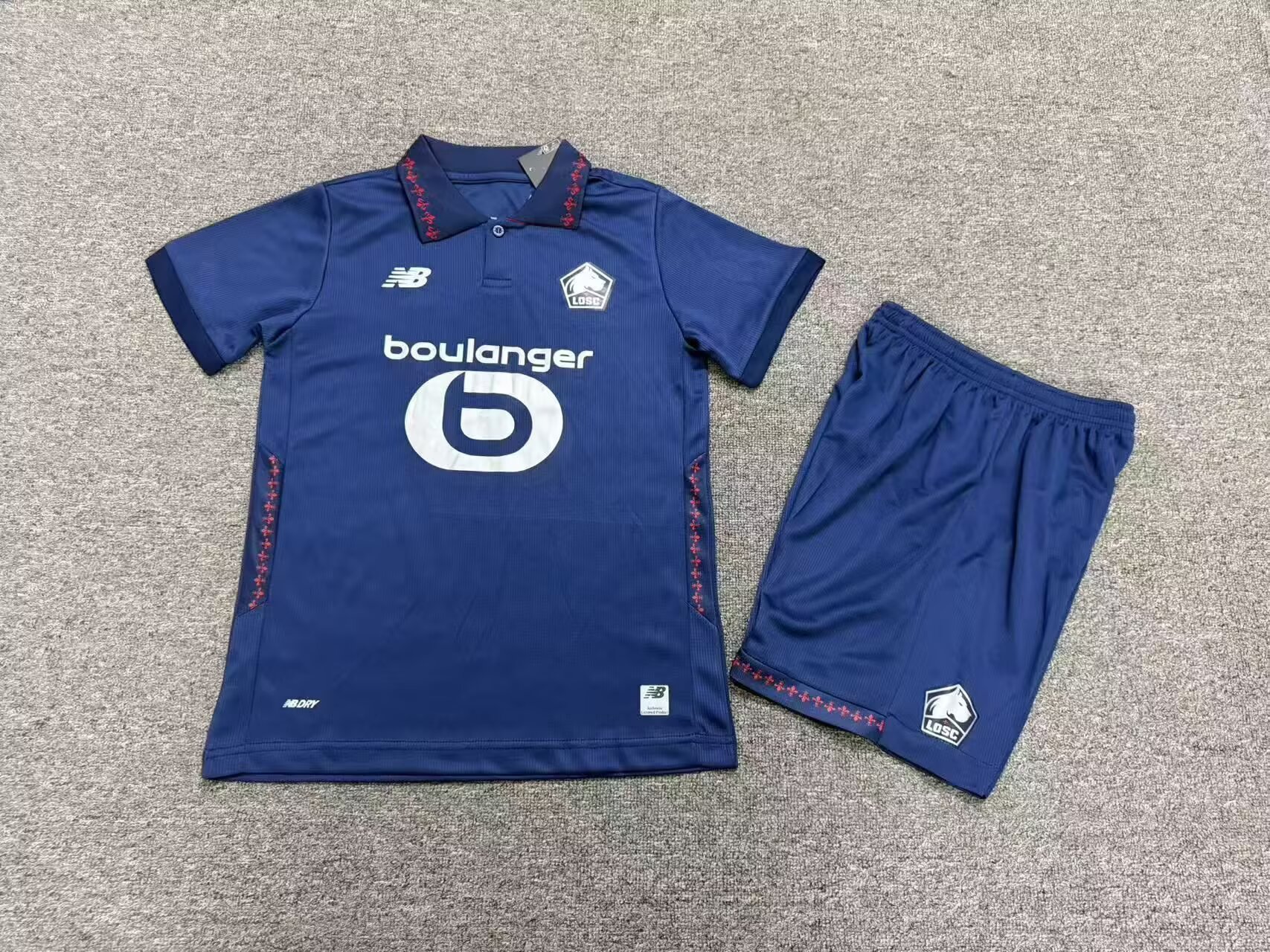 Kids-Lille 26/27 Third Dark Blue Soccer Jersey